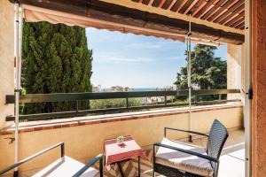 Appartements L-Escale de Beauvallon - Appt vue mer : photos des chambres