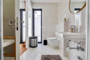 Luxury apartment by the sea in Scandinavian style