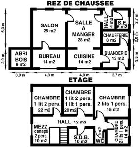 Maisons de vacances Le caprice : photos des chambres