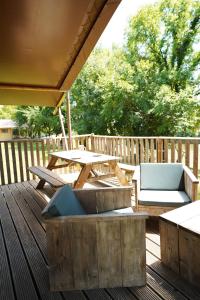 Tentes de luxe Tente Safari Eco Lodge 6 Personnes : photos des chambres