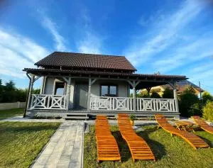 Fiołkowy Zakątek Domek z Basenem - Tałty