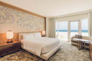 Deluxe King Bed - Ocean View room in Nobu Hotel Miami Beach