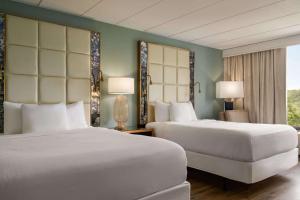 Standard Queen Room with Two Queen Beds room in Wyndham Garden Pittsburgh Airport