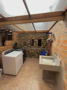 Bella casa estilo rustico moderno