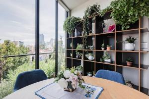 Savor City Views over Breakfast at a Bold, Bohemian Escape