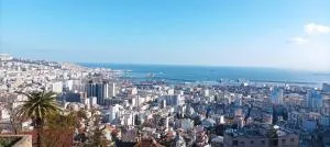Alger avec vue imprenable sur la Baie d'Alger Piscine Balcon Terrasse - 阿尔及尔
