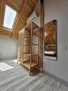 Studio in the attic with private bathroom