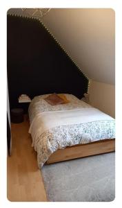 Sejours chez l'habitant Chambre Bleue, lit double 2 personnes, Maison en plein coeur du Parc Regional du Vexin : photos des chambres