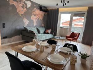 Apartament KOCHAM PODRÓŻE na Fuzji Klimatyzacja, Balkon, Wejście na KOD, WiFi, FV