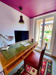 Maisons de vacances La grange en pierre - chic & piscine privee : photos des chambres