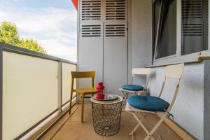 Flexible SelfCheckIns 92 - Zagreb - Parking - Loggia - Bedroom