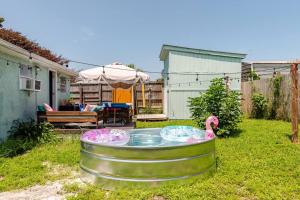 Fun-filled home with pool, near beach, pets welcome!