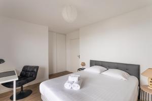 Appartements Akoya Urban Loft - Duplex dernier etage terrasses : photos des chambres