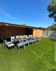 Maisons de vacances Villa bassin d’Arcachon Notre Hutte : photos des chambres