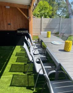 Maisons de vacances Villa bassin d’Arcachon Notre Hutte : photos des chambres