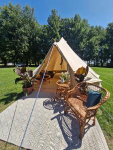 Glamping za Zamkiem w Chęcinach