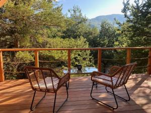 Lodges Les Chalets de Chanteloube chalets insolites & spa : photos des chambres