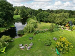 Domki nad rzeką Ełk