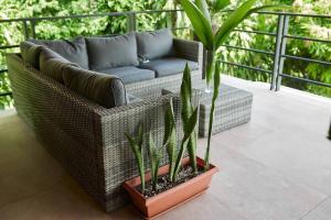 Modern Beachfront Apartment with Balcony