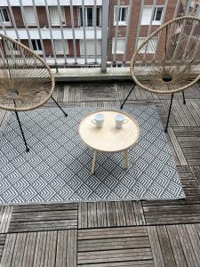 Appartements Volt Air Roof Top - Wifi - Parking prive - Proche Gare : photos des chambres