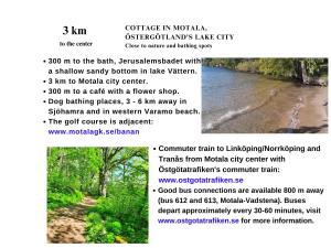 Boende - Stuga nära naturen, 3 km till Motala centrum, elbilsladdning finns på tomten - privat värd