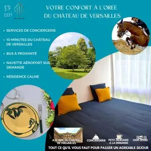 Séjour à 10 minutes du Château de Versailles - Votre suite avec lit King Size - Rocquencourt