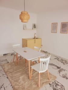 modern design studio with charming view