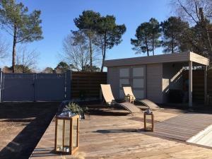 Maisons de vacances Villa landaise de charme avec piscine chauffee : photos des chambres