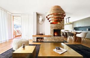 Ski-in Ski-out-Apartment Mountain Nest Parpan