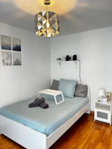 Cozy Escape 4 min to Train with Projector - 维勒蒙布勒