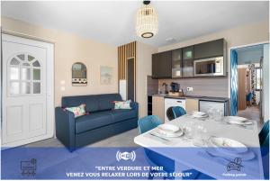 Rêves bleus, T2 proche plage des sablettes, Clim, Wifi, Place de parking