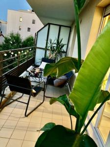 Un balcon à Monplaisir- 4 lits -garage - 47m2