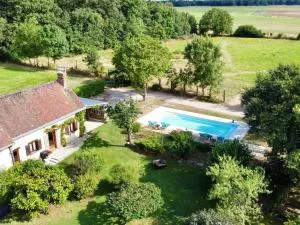 Retraite Champêtre avec Jardin, Piscine et Proximité Château à Châteaudun - FR-1-581-134 - 沙托丹