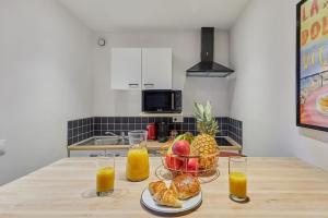 Appartements Elegant T2 La Dolce, hypercentre, 20mn d-Honfleur : photos des chambres