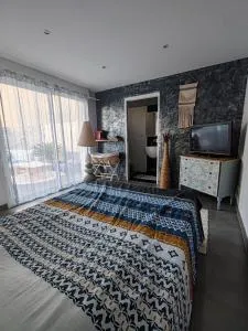 Chambre d'hôtes privée et indépendante avec piscine - 朗松普罗旺斯