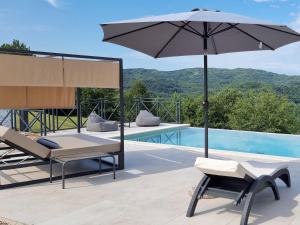 Villa Green Forest with wellness and heated salty pool