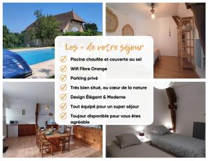 Maisons de vacances Au Grand Bonheur - Gite Padirac - Rocamadour : photos des chambres