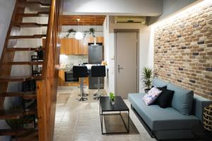 Nafplio Vacation Home, two levels of comfort with beautiful large private terrace and breathtaking views of the Palamidi Castle Fortress