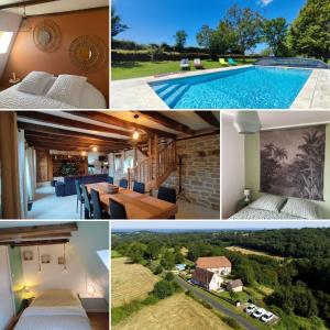 Maisons de vacances Au Grand Bonheur - Gite Padirac - Rocamadour : photos des chambres