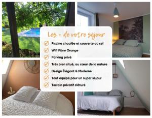 Maisons de vacances Au Grand Bonheur - Gite Padirac - Rocamadour : photos des chambres