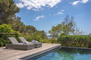 Villa, 8 pers, pieds dans leau