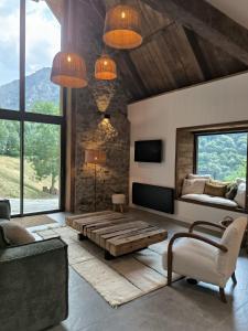 Maisons de vacances Grange Los Mens : photos des chambres