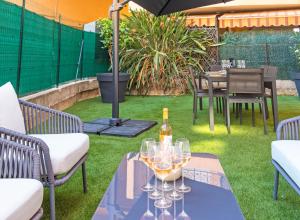 Appartements LOGGIAS - Somptueux 4 pieces - Parking - Terrasse - Menton : photos des chambres