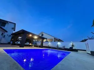 PUTIH Ipoh SaltWater Pool BBQ 5Bed4Bath 19pax - 怡保