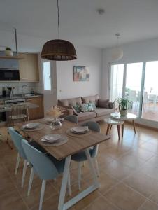 Ático Mojacar Playa 1ª Linea - Piscina abierta todo el año, Wifi, Garaje, Golf cerca