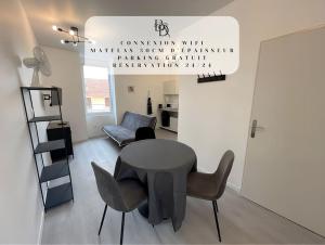 Appartements Appartement B1 T3 60 m2 Cosy 7min proche gares : photos des chambres
