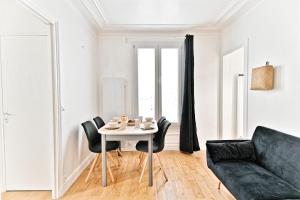 Séjour dans le Quartier Batignole Paris 17ème