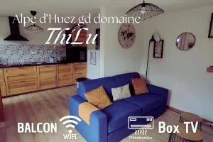 ThiLuCha Le ThiLu ALPE D'HUEZ gd domaine à Allemont - 于埃