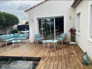 Villas La maison du Bonheur 34 : photos des chambres
