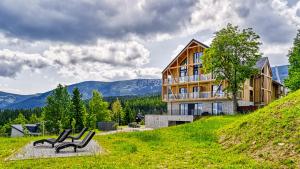 Orlik VIP Residence - Apartament dwupoziomowy Śnieżka Skyline z prywatną sauną